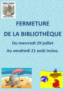 FERM BIBLIO AOUT 2026