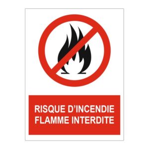 panneau-risque-d-incendie-flamme-interdite